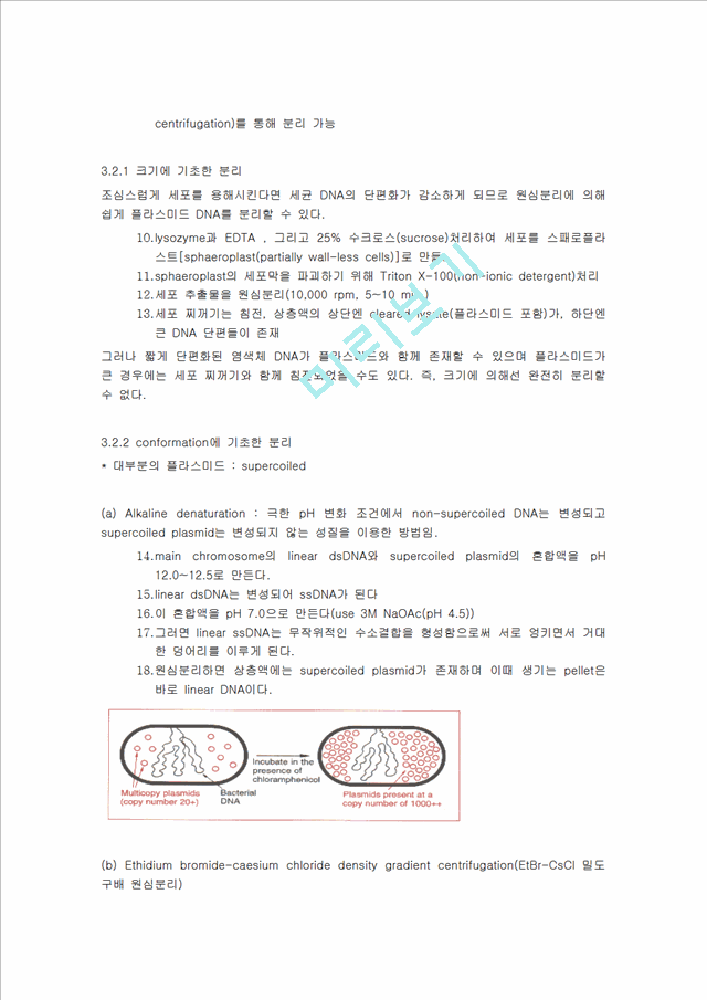 [의학,약학] [미생물학 실험] 세포로부터의 DNA 분리, 정제.hwp